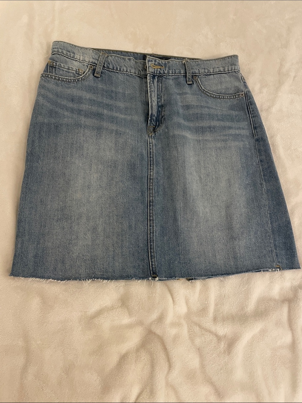 Lucky Brand Classic Blue Denim A-Line Skirt